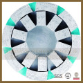 Diamond Satellite Wheel para Granite Slab Rough Grinding, Grit 24